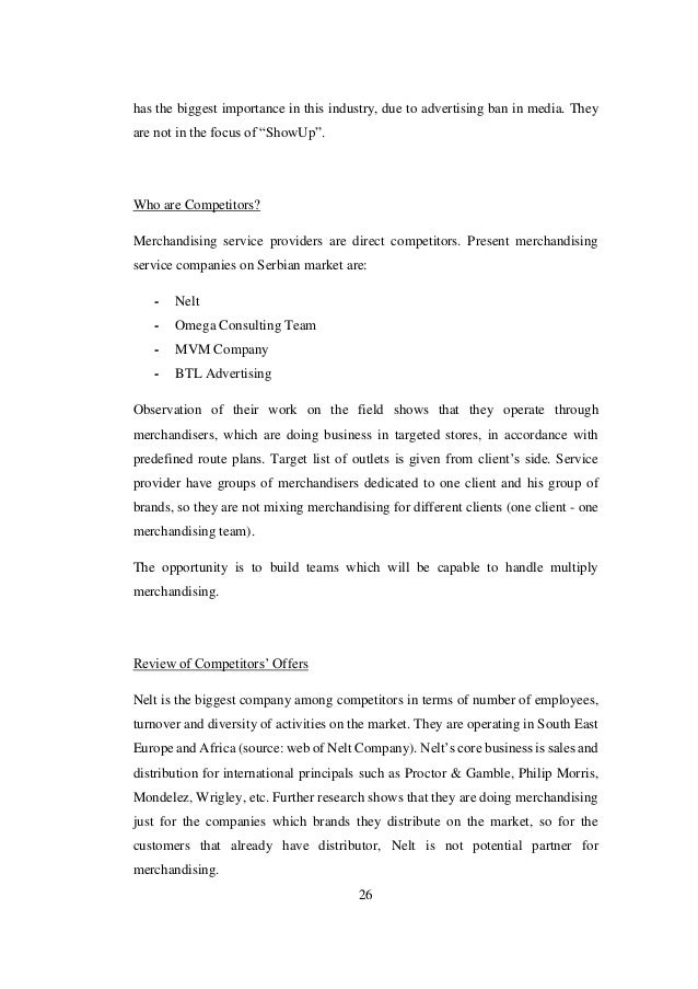 merchandising plan template merchandising company business plan